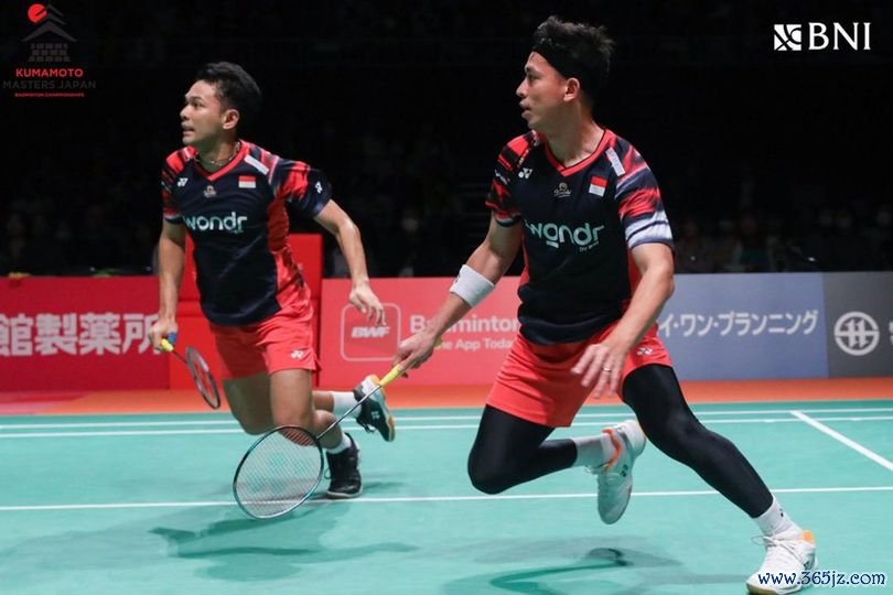 Bekuk Wakil Tuan Rumah, Fajar/Rian Juara Kumamoto Masters Japan 2024